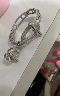 ست انگشتر دستبند هرمس