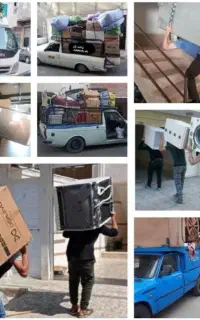 کارگرمجرب اسباب کشی منزل باماشین مسقف