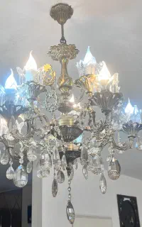 لوستر برنزی ۵شاخه