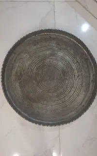 سینی قدیمی مسی