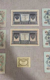 اسکناس کلکسیونی روبل روسیه تزاری