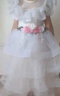 لباس عروس دخترانه در حدنو