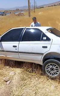 پژو تصادفی