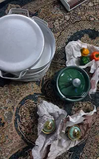 ضروف سفالی ودیگ سفالی و دیگ ورشو
