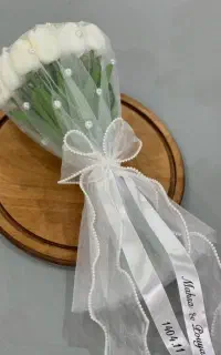 دسته گل عروس
