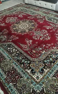 فرش دوازده متری  تمام پشم