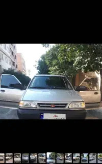 پراید 92 هیدرولیک ABS دو ایربگ بی رنگ شاسی پلمب