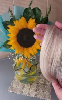 موی طبیعی بلوند