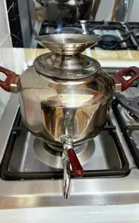 کتری شیردار استیل سالم