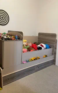 سرویس تخت و کمد نوزادی نوجوان