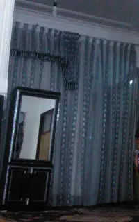 پرده با آفتاب گیر نو ۶ متری