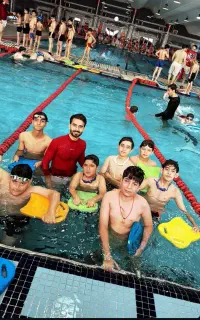 آموزش شنا . رفع ترس از اب . آموزش اصولی