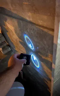 چراغ لوگودوسر برای زیر درای جلو شاگردوراننده