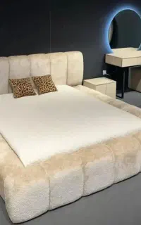 تخت خواب دونفره عروس چراغدار