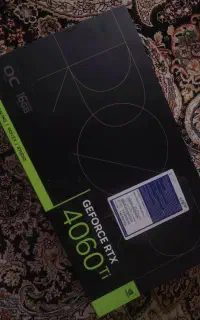 کارت گرافیک rtx4060 ti 16gb در حد نو