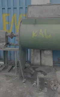 میکسر پودری ریبونی افقی صنعتی مخصوص لنت/خوراک دام