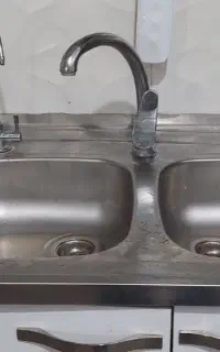 سینک با شیر