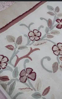 گلیم فرش ۶متری گل برجسته