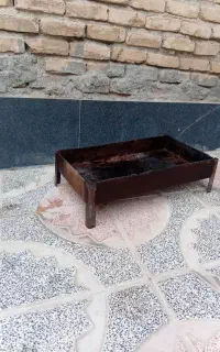 منقل کبابی وچهار پایه فلزی