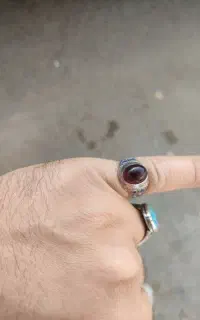 انگشتر نقره عقیق یمن کهنه