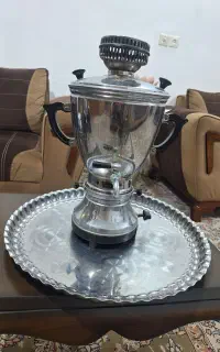 سماور گازی( به همراه ۴ عددقوری)