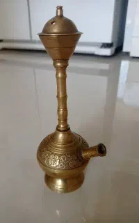 قلیان برنجی مینیاتوری