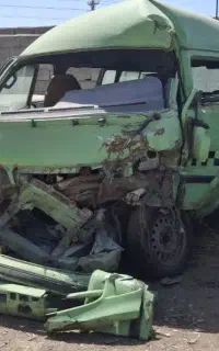 تاکسی ون تصادفی کرج صافکاری