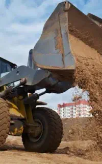 تخلیه خاک خاکبرداری