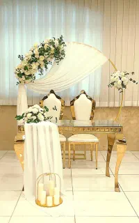 تشریفات ودیزاین راز گل آرایی بادکنک آرایی صدرا