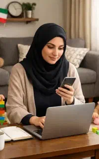 کار انلاین برای بانوان