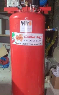 پمپ‌باد250لیتری اروندصنعت درحد