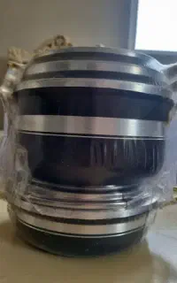 قابلمه و تابه گرانیتی ۷ پارچه طرح آوا لانه زنبوری