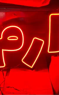 تابلو نئون طرح و نوشته مغازه