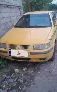 تاکسی سمند ال ایکس ۸۴ داشبورد کرم دوگانه سوز دستی