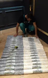 پخش و نصب کاغذ دیواری خارجی