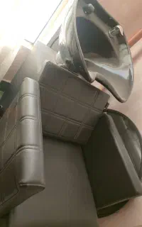 سرشور متحرک با 2 عدد صندلی ست سرشور ارایشگاهی