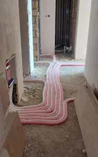 اجرای لوله کشی