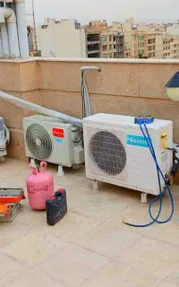 نصب نصاب کولرگازی،جابجایی،سرویس شارژ گاز تمام مشهد