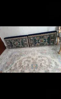 پشتی دو عدد هزارو دویست شانه دو تا فرش 4 متری