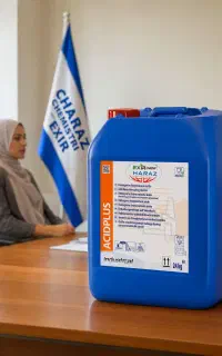 شوینده اسیدی با کف فراوان هراز شیمی چک صیادی