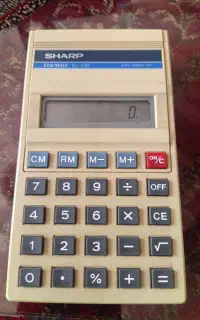 ماشین حساب ژاپنی sharp