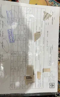 برگه اموال تملیکی سی بی ۴۰۰ با استرداد