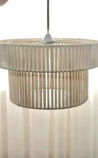 لوستر مکرومه رافیا به قیمت تولیدی تک و عمده