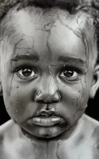 آموزش چهره سیاه قلم و سفارش چهره