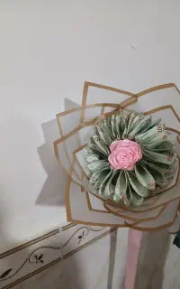 دسته گل پول