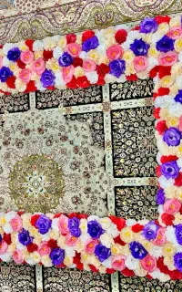 دیوار گل مصنوعی دکوراتیو