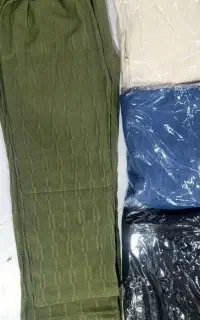 شلوار طرح دار خانگی