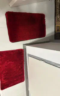 قالیچه ودو عدد پادری