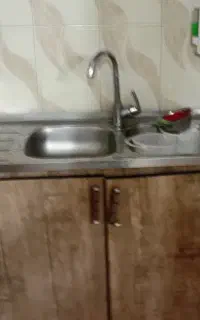 کابینت با سینگ وهود اجاق گازواب چکان