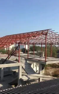اجرای سقف شیروانی نصب حلب سقف اجرا نما کلبه سوئیسی